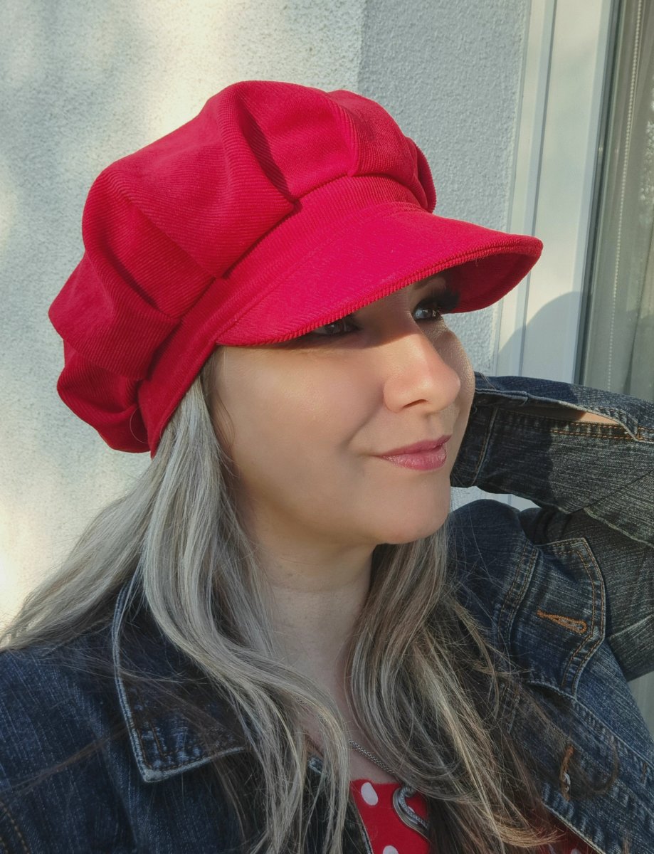 Čepice menžestrová bekovka Červená s podšívkou 