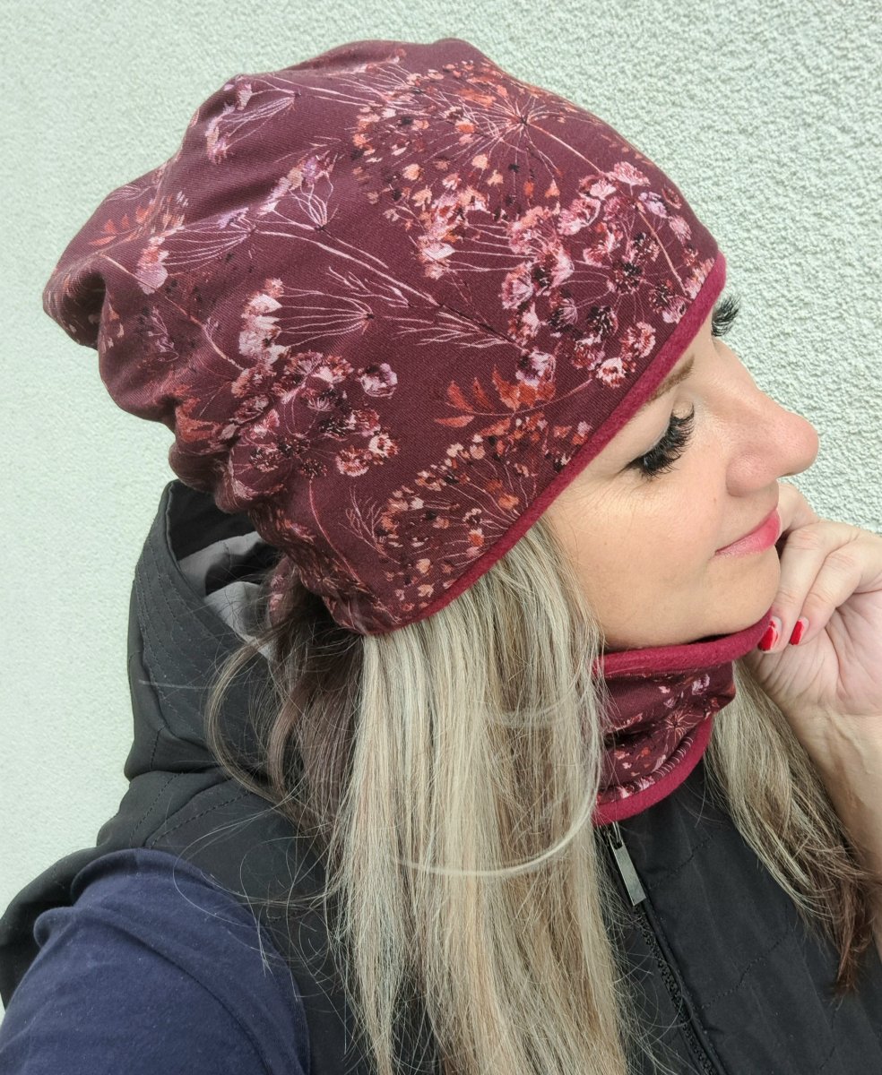 čepice.....pampelišky 