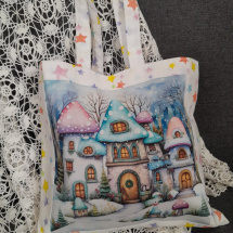 Mikulášská, vánoční dárková taštička