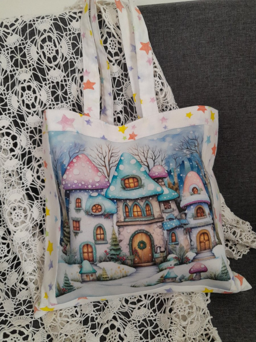 Mikulášská, vánoční dárková taštička