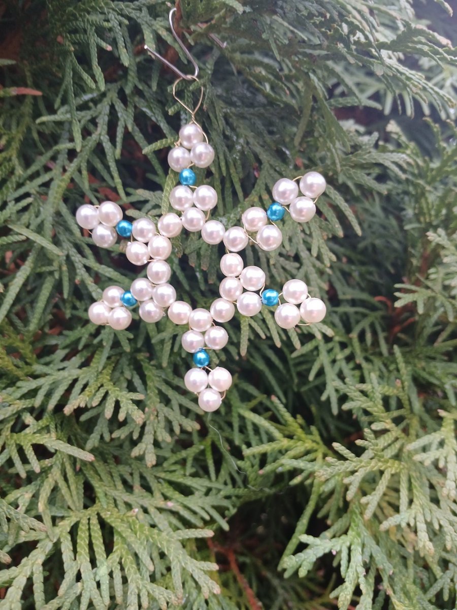 sněhová vločka bílá