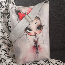 Crossbody kabelka....malá baletka