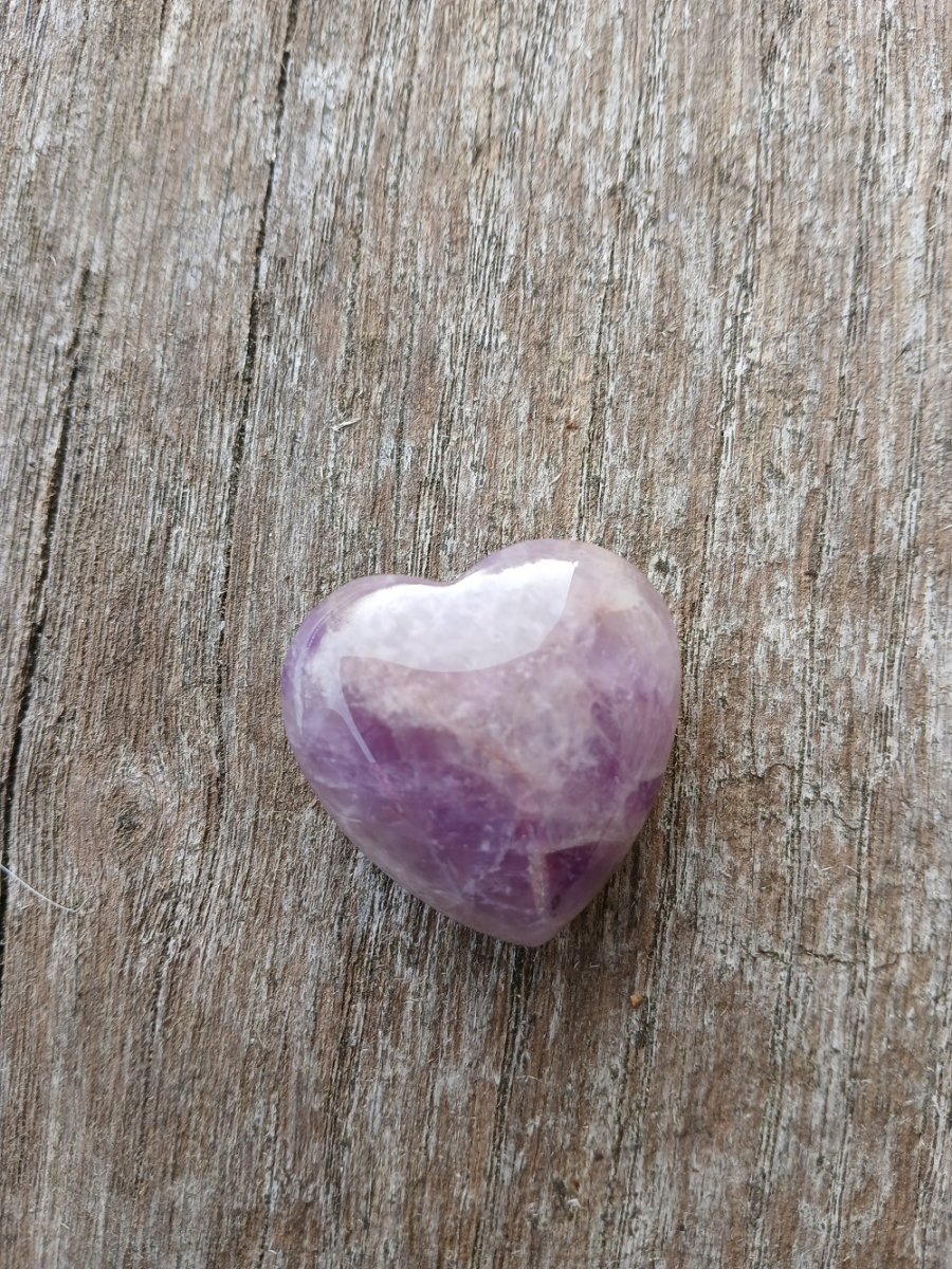 ametyst srdce - hmatka pr. 3 cm