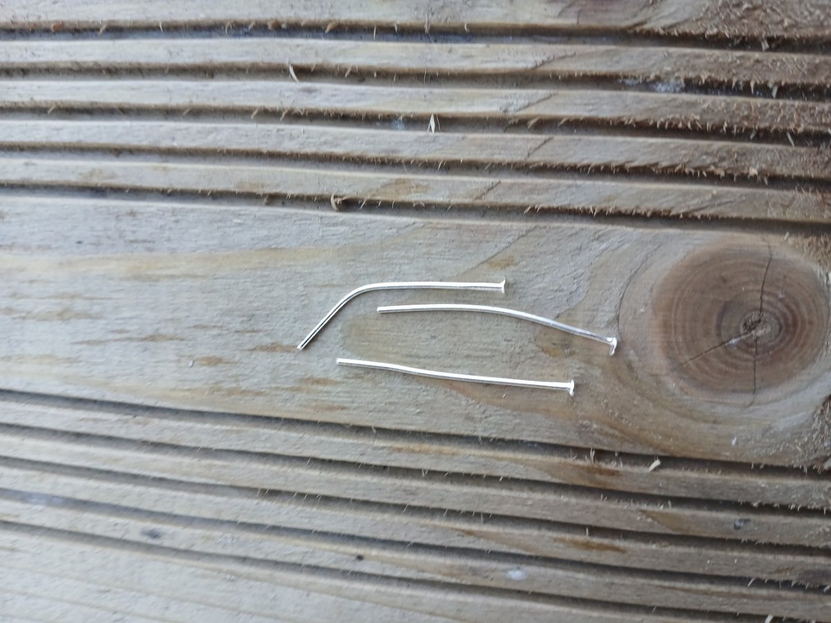 Ketlovací nýtové jehly 13 x 0,7 mm, stříbrný