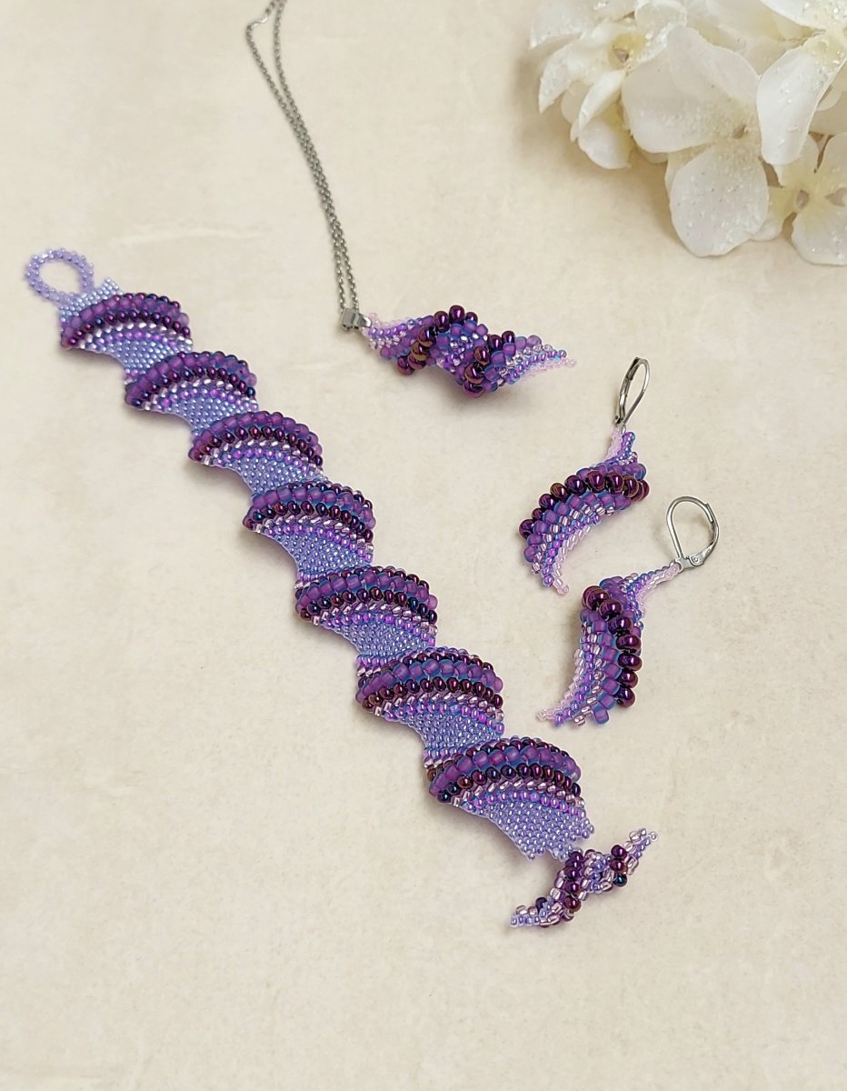 Souprava Fialkové vlnky 