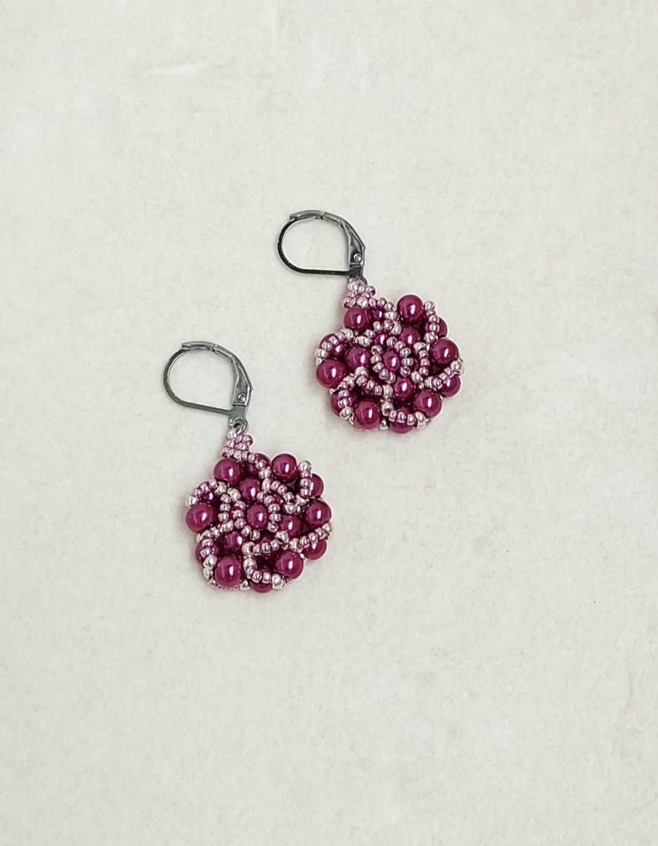 Náušnice Višňové květy 