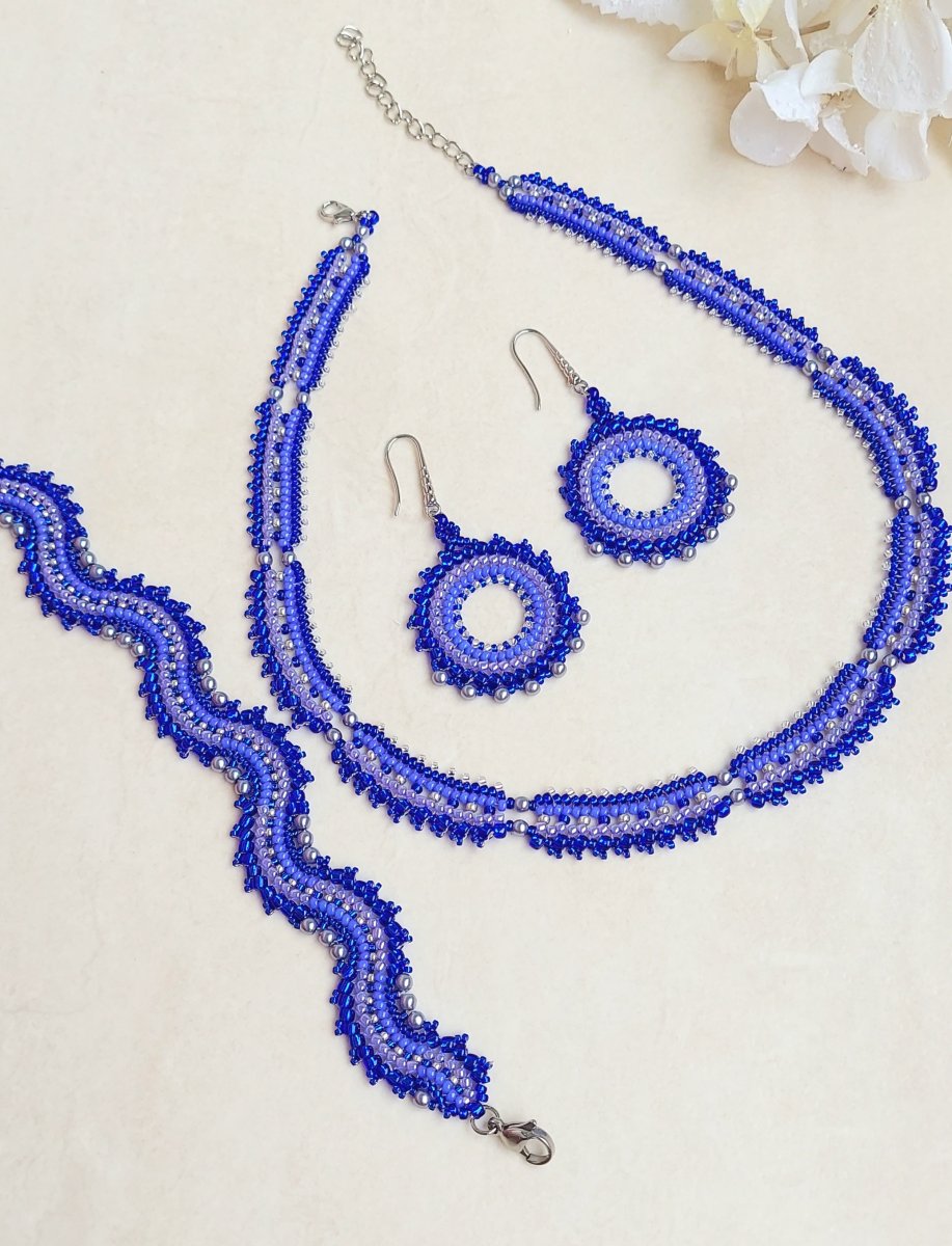 Souprava Modré vlnky