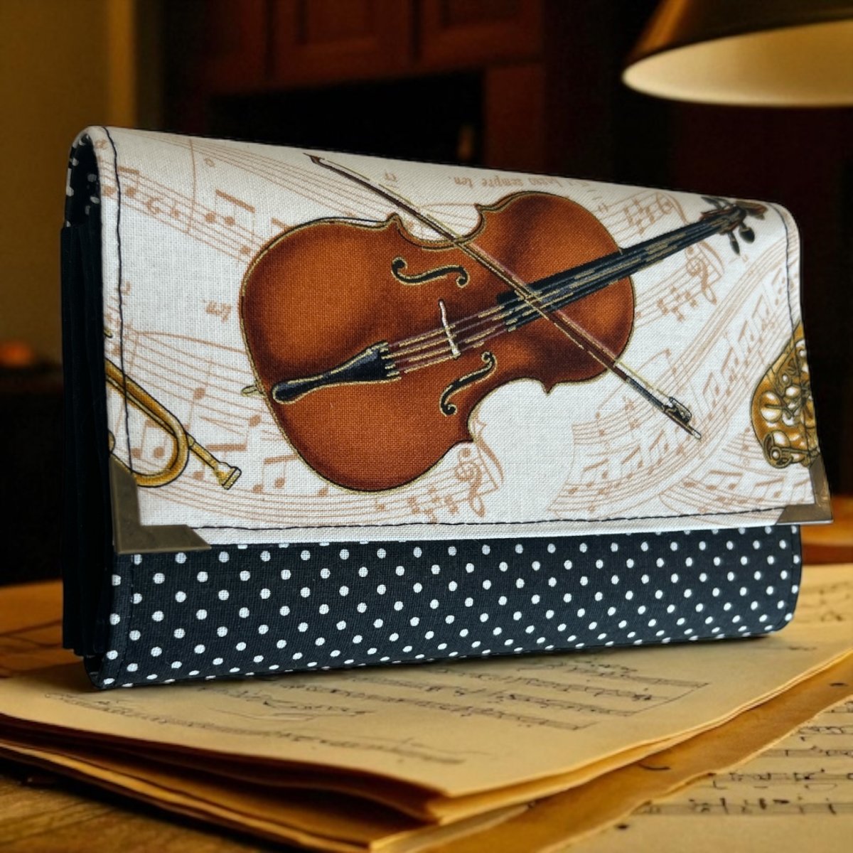 peněženka Hudební 16 cm