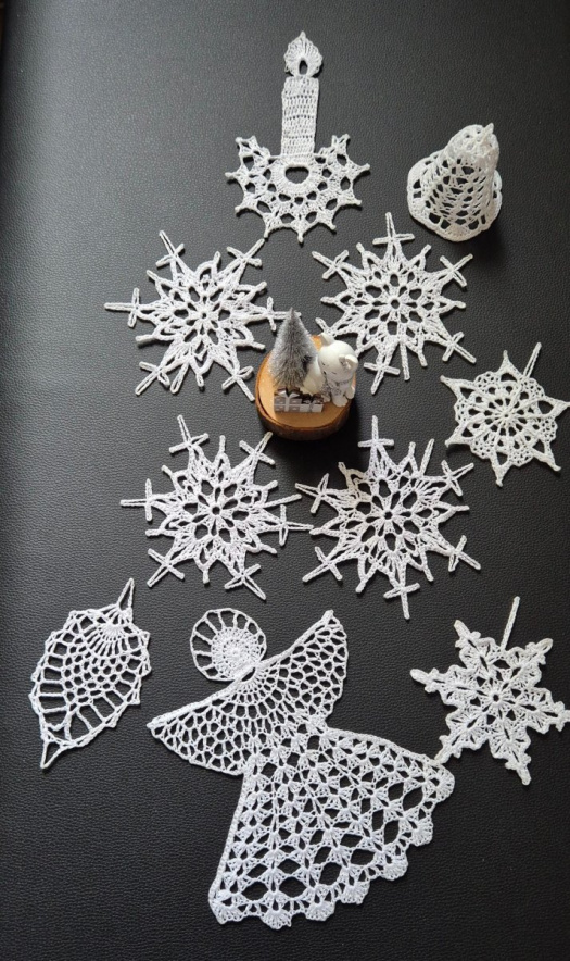 Vánoční ozdoby - různé druhy