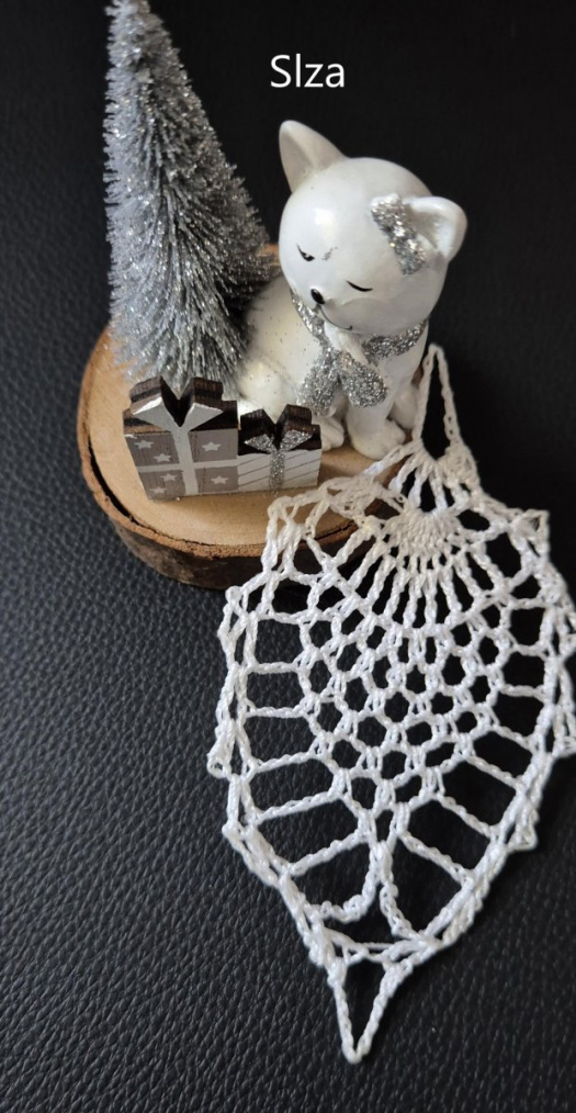 Vánoční ozdoba - slza