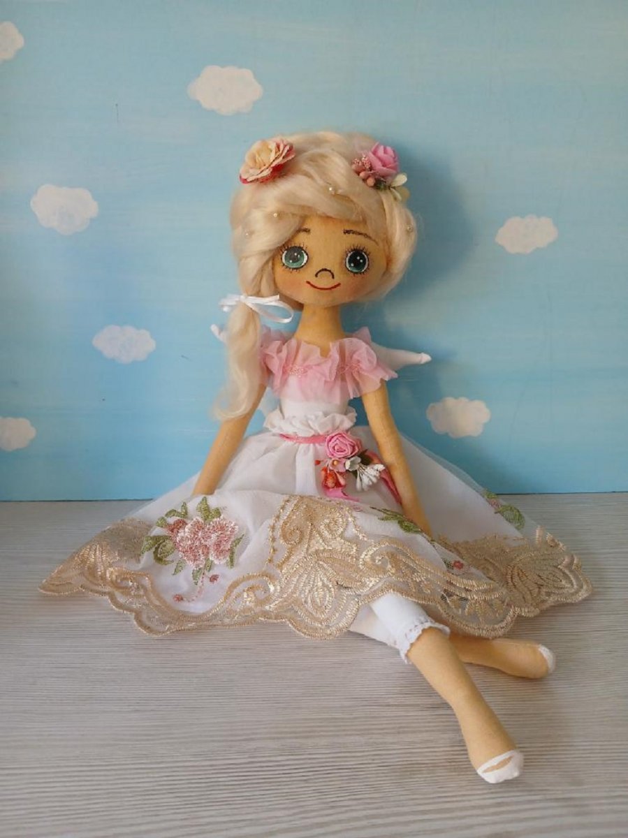 Textilní andělka č. 2