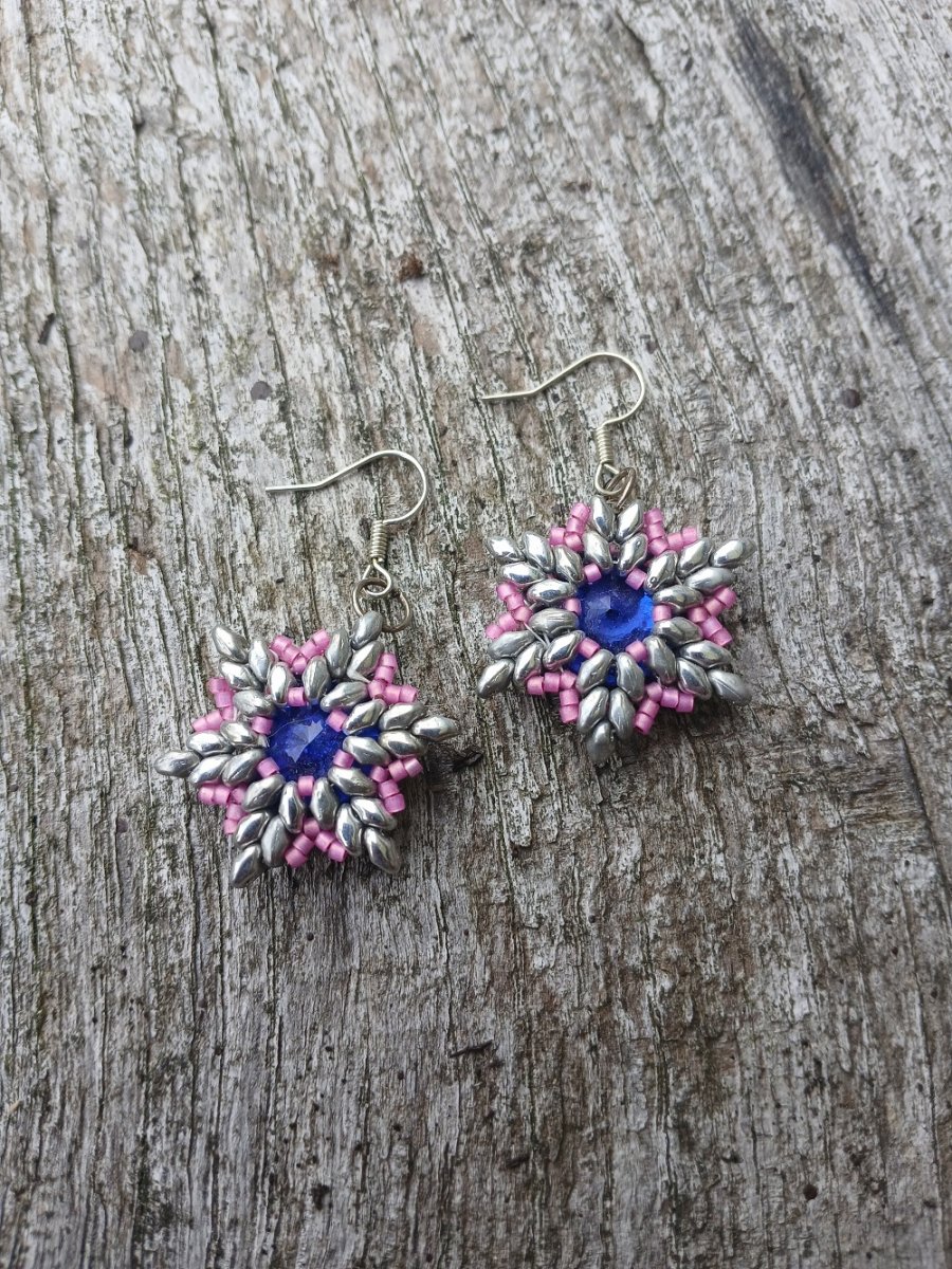 náušnice stříbrná hvězdička