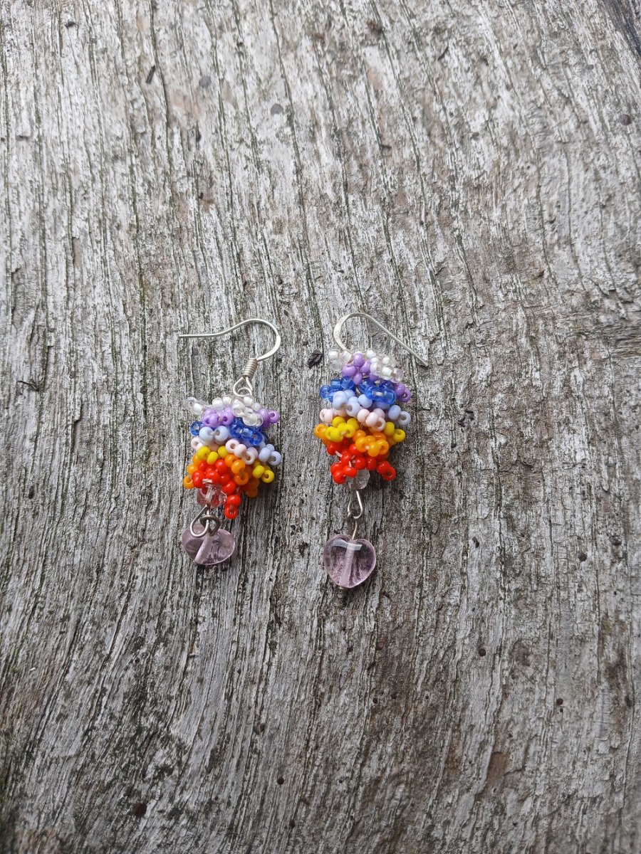 náušnice - malé čakrové