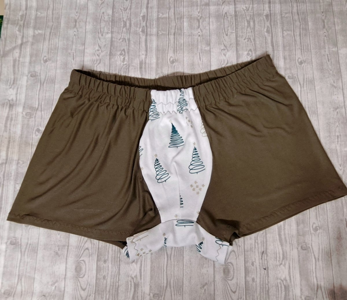 Boxerky XL až XXL vánoční stromeček 