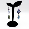 Náušnice Hamsa Peace Beads