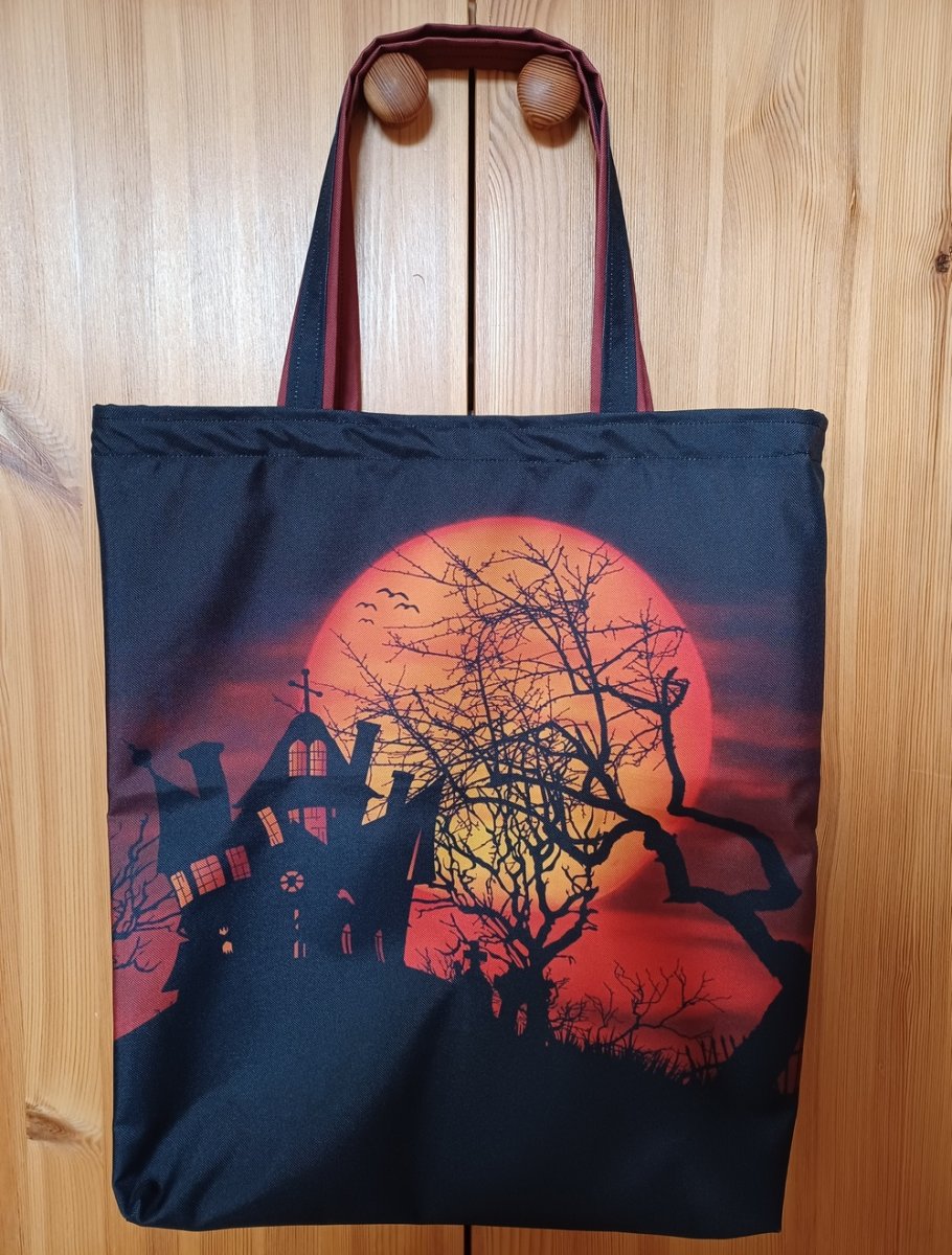 Nákupní taška z kočárkoviny úplněk