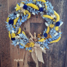 žlutomodrý věnec sušinový..