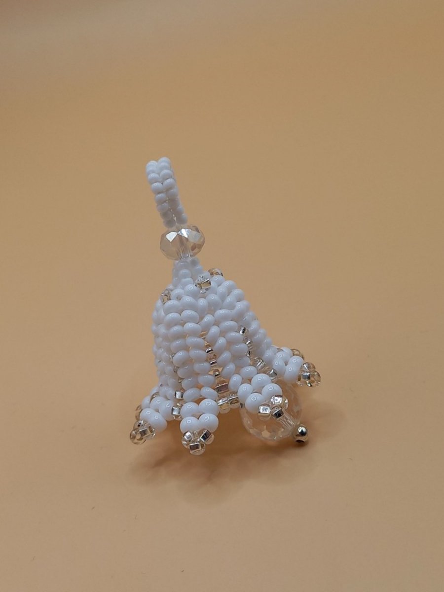 Dekorace - Vánoční zvoneček pro štěstí