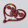 Dekorace - Čakrové srdce