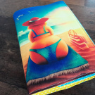 Nastavitelný obal na knihu.....léto u vody