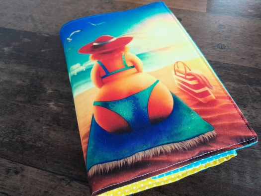 Nastavitelný obal na knihu.....léto u vody