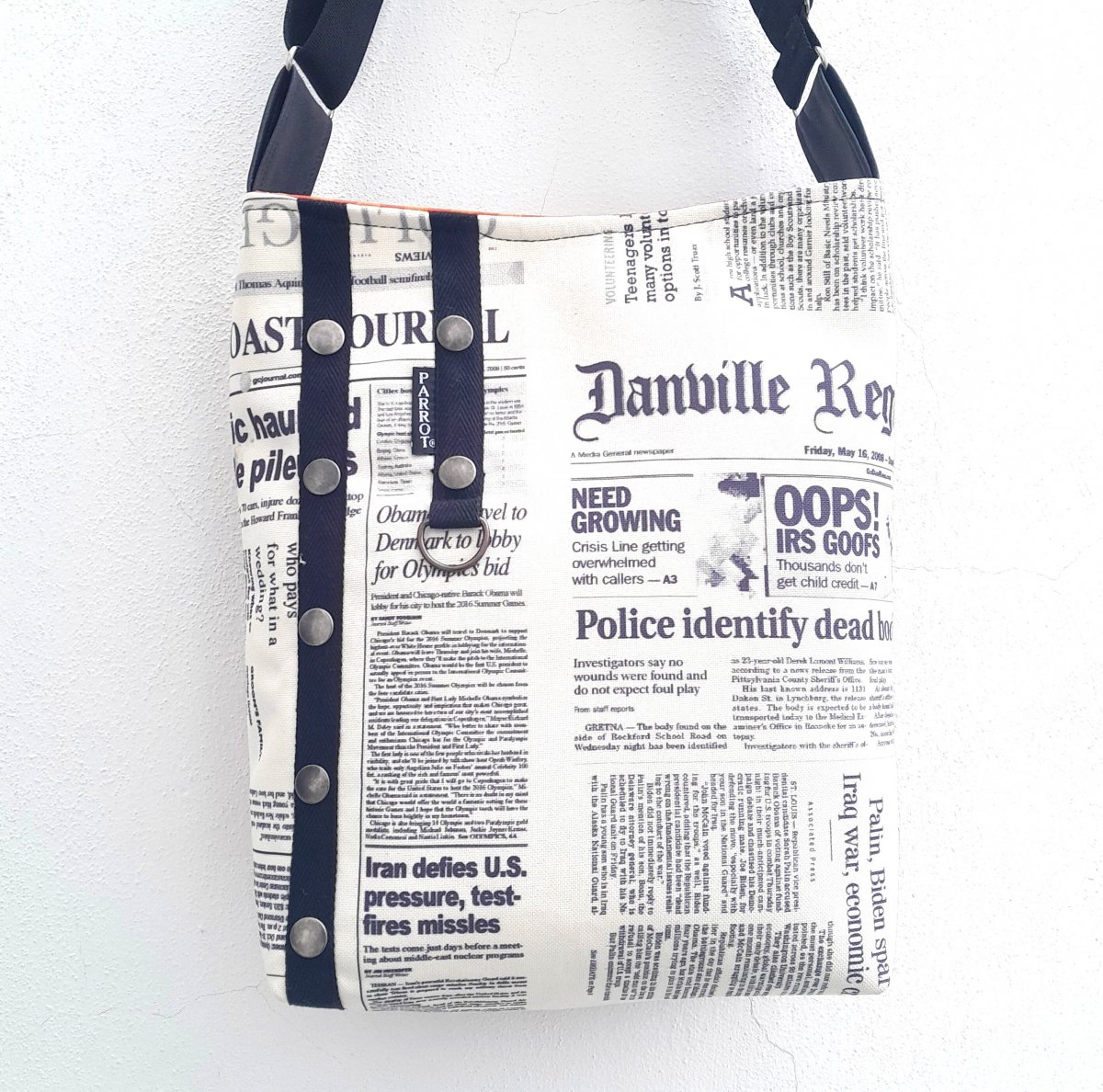 NEWSPAPER bag no.005 ***  PARROT®