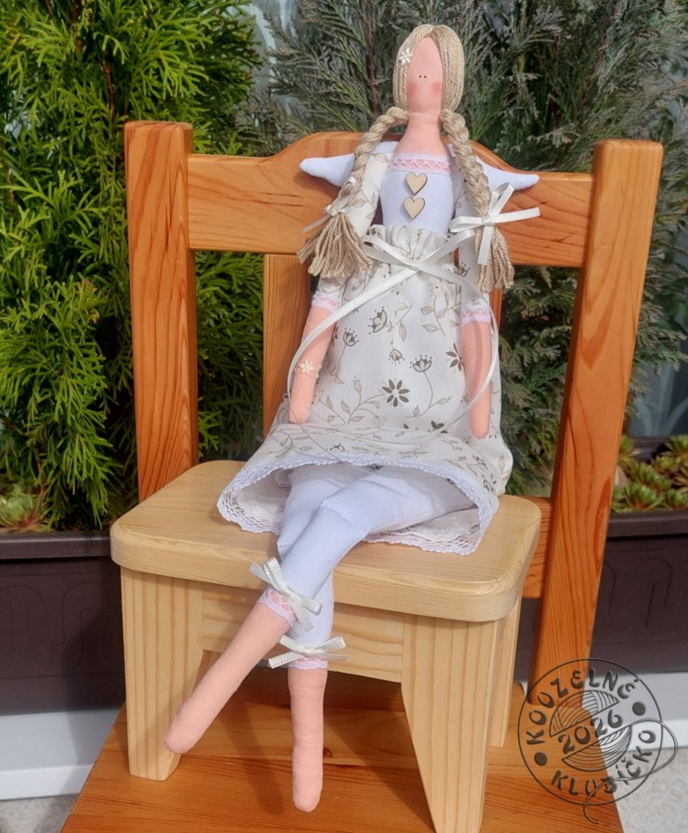 Andělka/Panenka ANIČKA 45 cm