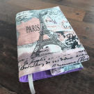 nastavitelný obal na knihu.....Paříž