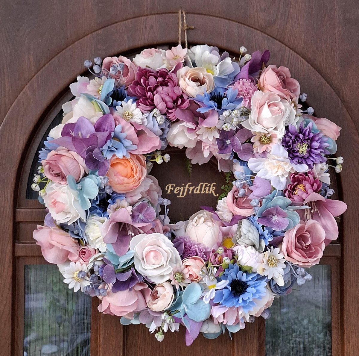 věnec ,,zahradní slavnost,,