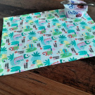 Prostírka na svačinku....chameleon