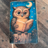 nastavitelný obal na knihu.....moudrá sova