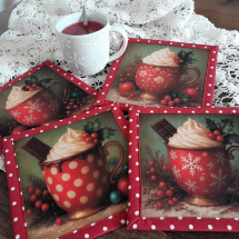 Prostírka......pohoda se šálkem