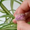 Prsten - Pink and Violet