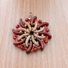 Přívěsek hnědý 4,5 cm
