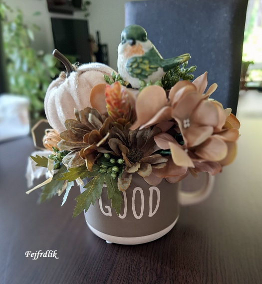 podzimní hrnek..