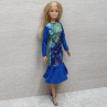 Šaty s volánem pro Barbie