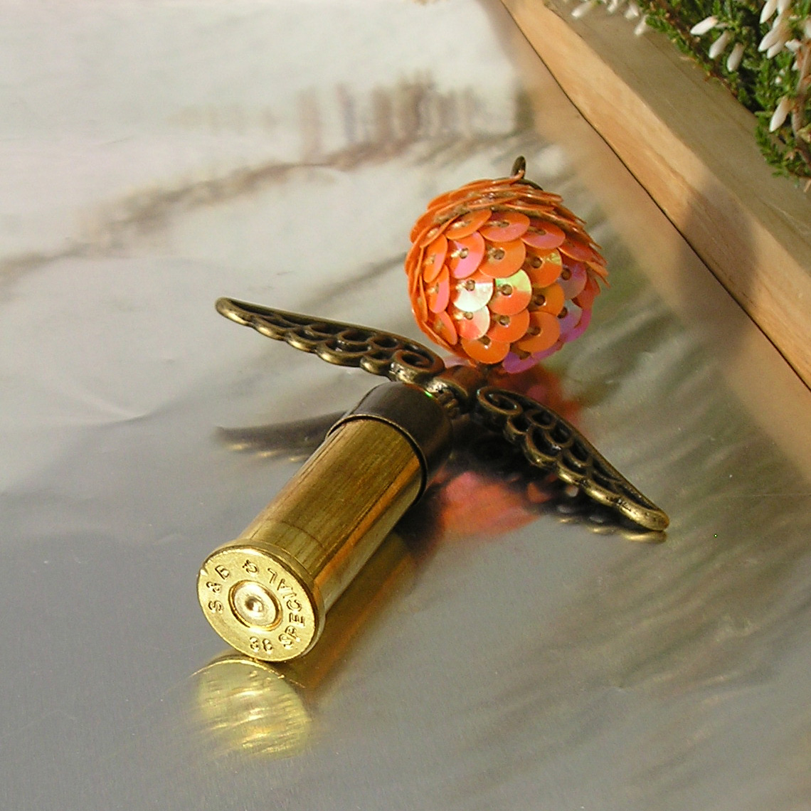 Anděl z nábojnice, 7 cm