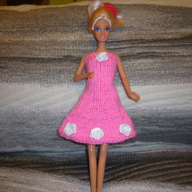 Barbie - růžové šatičky (20_1)