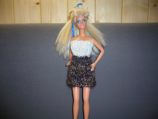 Barbie - černá sukýnka (20_43)