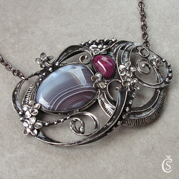 Vůně pozdního léta - Rubín,  Achát