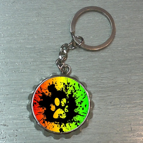 Otvírák na láhve- Rasta tlapka