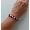 Náramek Shamballa s korálky