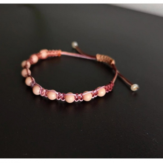 Náramek Shamballa s korálky