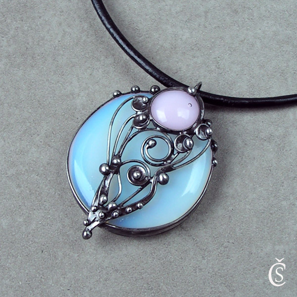 Řeč květů - Opalit, sklo