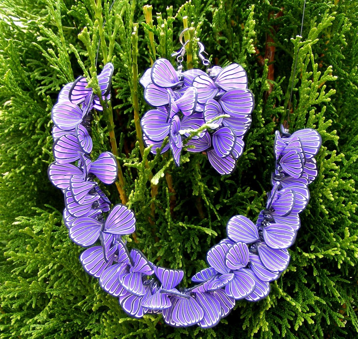 Fimo sada - průsvitně fialová