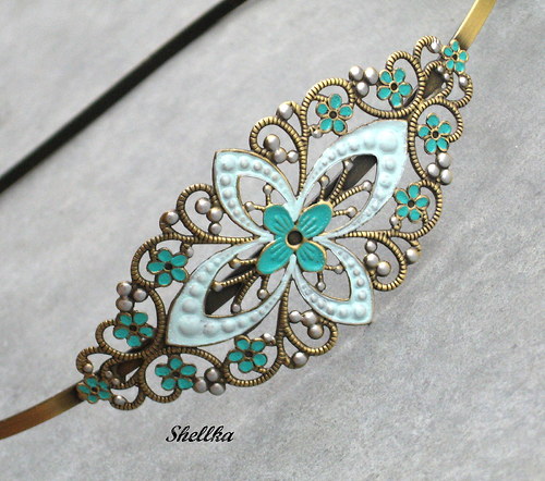 Čelenka filigránová