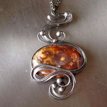 Náhrdelník Velvet  (japis okatý)