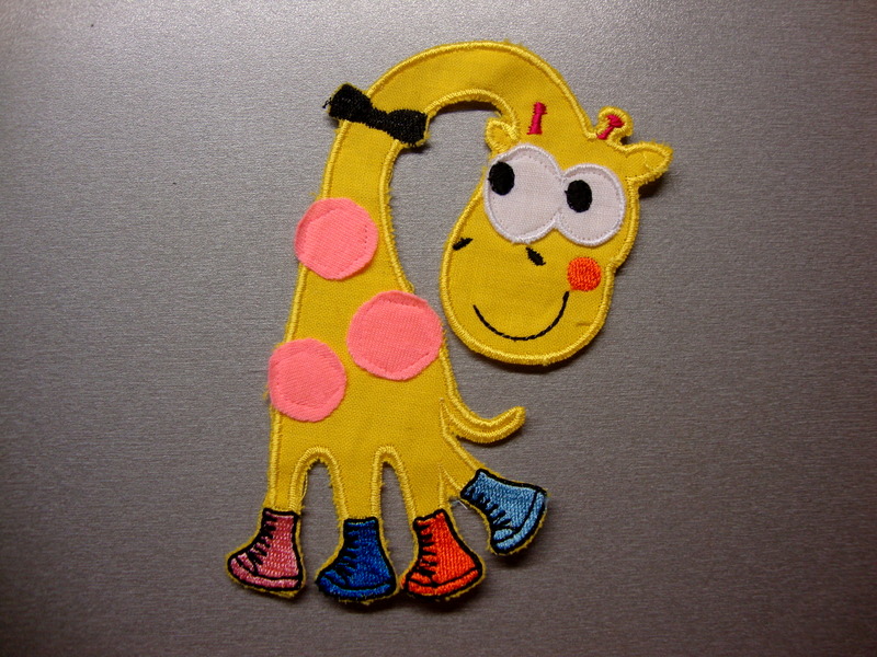 Nášivka žirafa