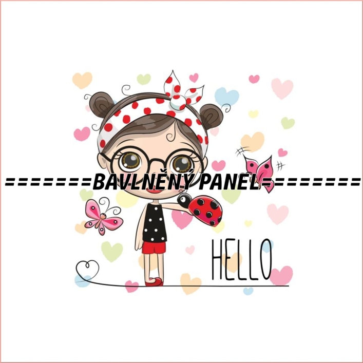 BAVLNĚNÝ PANEL 25 x 25cm RO-29