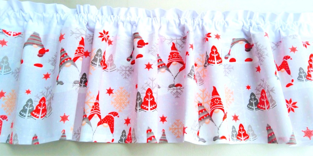 Záclonka vánoční